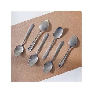 Buffet Service Metal Coffee Tea Spoon Stainless Steel Sugar Spoon Dessert Spoon Kitchen Dining Table Use - Product Image 2