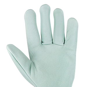 Gants en cuir pleine longueur, respirants, écologiques, compatibles écran tactile, style uni rétro pour usage quotidien printemps automne - Product Image 5