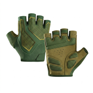 Geo Brothers Unisex <b>Half</b> Finger Fitness Gloves Polyester Breathable Non <b>Slip</b> Gym Weight Lifting Workout Bodybuilding - Product Image 4