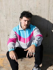 Survêtement unisexe d'été avec poches zippées, sweat à capuche zippé intégral, ensemble 2 pièces respirant et à séchage rapide pour la course, le jogging, le sport et les loisirs - Product Image 3