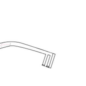 PLESTER 130 mm Rétracteur manuel auto-serrant à 2 pointes aiguisées |   Longueur de travail de 5 pouces |   Instrument chirurgical certifié CE | - Product Image 3