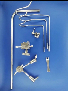 Système d'extension articulée manuel en acier inoxydable avec pince de fixation pour table, instruments chirurgicaux pour neurochirurgie et hépatologie, autoclavable - Product Image 4
