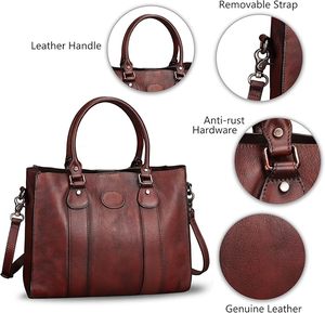 Sac à main élégant et tendance en cuir de vachette véritable, sac fourre-tout pour femme, personnalisable OEM, vente en gros - Product Image 4