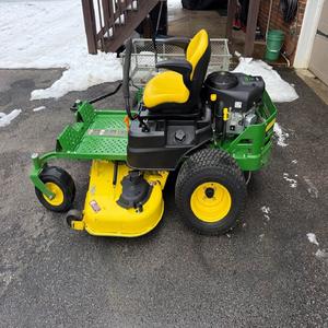 Tout Nouveau Tracteur Miniature 4 Temps pour Jardin et Pelouse, Tondeuse Autoportée John Deere Z920M / Speedy SPY-62ZTR à Rayon de Braquage Zéro - Product Image 1