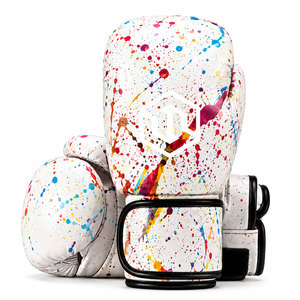 Gants de boxe MMA professionnels SUPERIOR INTERNATIONAL en cuir SI-LG-50, gants d'entraînement, extérieur en cuir de vachette durable, haute densité - Product Image 1