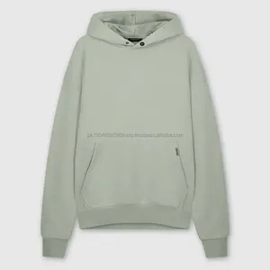 ODM Vente en gros de sweats à capuche pour hommes, impression de logo en relief de poids élevé, streetwear surdimensionné, sweat à capuche à coupe régulière pour hommes - Product Image 5