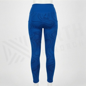 Womens Leggings Yoga Wear Comfortable Custom Logo Fitness Gym Workout Activewear Running Sports Athletic Pants Tights - Product Image 2