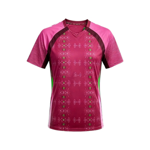 Maillot de football américain personnalisé avec logo, haute qualité, dernier design, unisexe, manches courtes, t-shirt d'été, vêtements de sport - Product Image 6