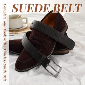 Ceinture décontractée pour homme avec boucle en alliage réglable et motif tendance en PU et plastique, directement du fabricant - Product Image 4
