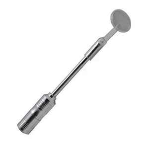 Miroirs buccaux dentaires manuels de haute qualité, tige simple, qualité professionnelle, acier inoxydable, outils dentaires de précision, certifiés CE - Product Image 1