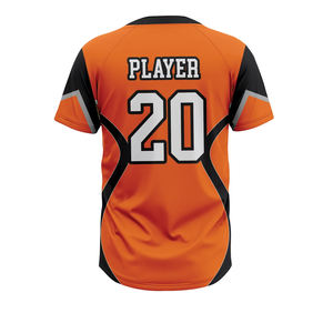 Uniformes de Béisbol Personalizados de Calidad Superior para Adultos, Sublimados, 100% Poliéster Transpirable, Tallas Grandes, Conjunto de Uniforme de Softbol para Equipo - Product Image 3