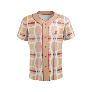 Camisetas de Béisbol Personalizadas al por Mayor para Mujer, 100% Poliéster, Malla Transpirable, Antibacterianas, con Logotipo Personalizado - Product Image 2