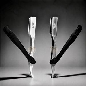JRL Gold & Black Magnetic Luxury Stainless Steel Manual Straight Edge Razor with Custom Logo for Professional Barbers <b>Beard</b> <b>Care</b> - Product Image 6