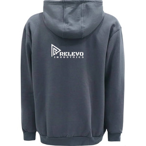 Sweat à capuche polaire épais pour homme, 100% coton, à manches longues, délavé à l'acide, uni, chaud et doux, pour l'extérieur, idéal pour l'hiver - Product Image 2