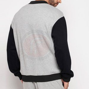 Stylish Varsity Winter <b>Jacket</b> for Men Stand Front Eco-Friendly Breathable Soft <b>Lining</b> Comfortable Fit Perfect for Casual Wear - Product Image 2