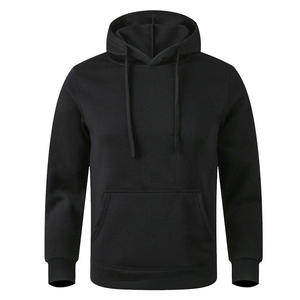 Sweat-shirt à capuche en molleton pour homme, 100% coton, impression numérique, couleur unie, coupe décontractée, avec poche, vêtement d'hiver - Product Image 6