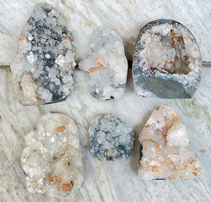 Healing <b>Crystals</b> Stones Apophyllite <b>Cluster</b> Quartz Unique Sparkling <b>Clusters</b> Specimen for Room Decor - Product Image 2
