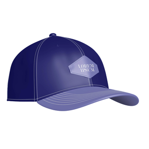 Casquette de baseball vintage en toile à 5/6 panneaux avec logo brodé 3D personnalisé, visière incurvée, pour sports de plein air - Product Image 3