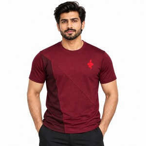 Vêtements en tissu doux, coupe confortable et style moderne pour un usage quotidien décontracté, t-shirt pour homme de qualité supérieure à manches courtes - Product Image 1