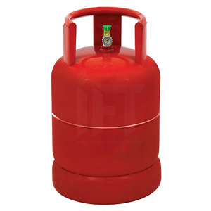 Cilindro de gas doméstico de 8 kg, contenedor de gas de acero de alta presión para aplicaciones de cocina - Product Image 3