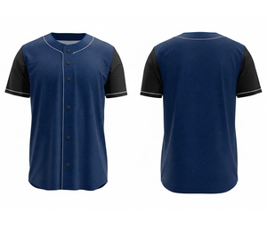 Fournisseur direct d'usine de maillots de baseball par sublimation avec logo et numéros personnalisés |   Base en polyester respirant - Product Image 5
