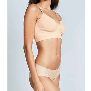 Sujetador Push-Up con Encaje Sexy para Mujer, Copa Completa Acolchada, Braguita Bikini sin Costuras, Sin Varillas, Antibacteriano, Talla Grande, Transpirable, Suave y Cómodo - Product Image 4