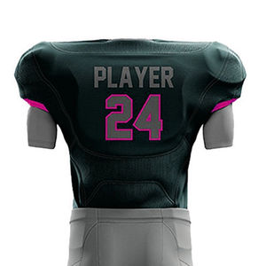 Uniforme de Fútbol Americano de Primera Calidad al por Mayor, Personalizado, de Manga Corta, Sublimado, 100% Poliéster de Secado Rápido - Product Image 6