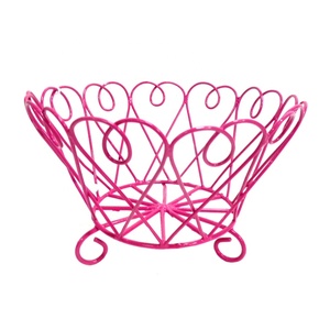 Vente en gros de paniers à linge et à fruits faits à la main en métal de grande taille de qualité supérieure - Product Image 1