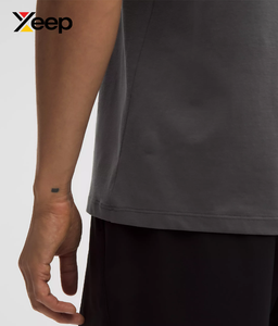 เสื้อกล้ามออกกำลังกายผู้ชาย XEEP Factory Direct Sales รุ่น XC-GTT-17 คุณภาพสูง ระบายอากาศได้ดี แห้งเร็ว ผ้าถัก 100% คอตตอน คอกลม - Product Image 4