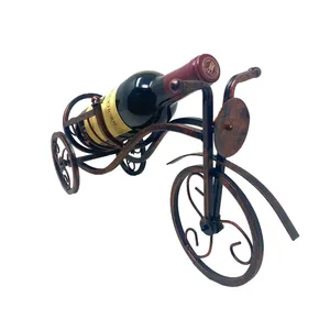 Soporte de Metal para Botellas Hecho a Mano de Alta Calidad, Elegante Botellero para Decoración de Mesa de Comedor, Soporte de Metal para Botellas Hecho a Mano para Exportación Zahid - Product Image 3