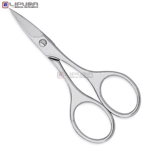 Ciseaux à ongles professionnels en acier inoxydable à long manche, courbés de précision, pour couper les ongles épais, usage esthétique - Product Image 3