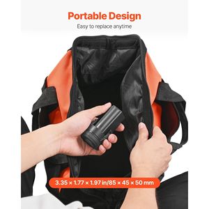 Batteria al Litio-Ione Portatile 12V 2Ah, Facile da Trasportare con Adattatore Universale, Compatibile con Vari Dispositivi - Product Image 5