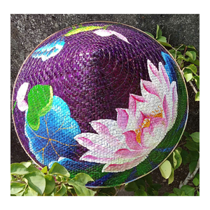 Chapeau conique traditionnel vietnamien en feuilles de palmier, non laqué, fait main, pour le tourisme, souvenir, vente en gros et marché mondial - Product Image 5