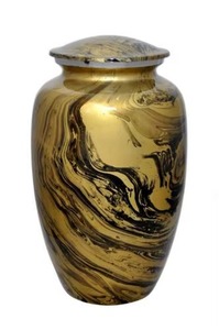 High on Demand Metal Funeral Supplies Urns for Human Ashes Used as Home Decorative Items from Indian Supplier - Product Image 3