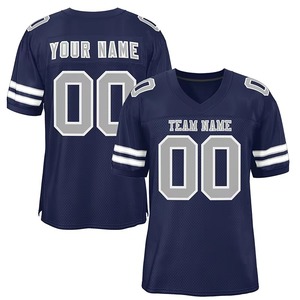 Wholesale Customized 2026 Factory Prices Wholesale Custom Retro Football Jersey Mens American Football Jersey T-shirt For Mens - Product Image 1