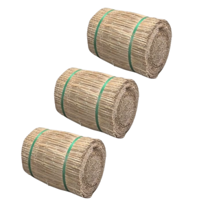 Rollo de tapete de junco, artículo popular, para cubrir troncos de árboles y como barrera de protección para árboles, ecológico, de alta calidad, rollo de tapete orgánico. - Product Image 1