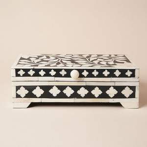 High Quality Design Bone Jewellery <b>Box</b> Luxury Resin Bone Decorative Storage <b>Box</b> Bone Inlay <b>Box</b> home at factory wholesale price - Product Image 4