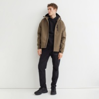 Veste Softshell pour hommes personnalisée de haute qualité hiver coupe-vent imperméable fermeture éclair à capuche col poche réversible conception OEM conception