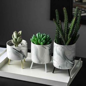 Meilleur design, vase et pot à fleurs écologiques en os incrusté, style américain classique, pour la décoration de la maison et des hôtels - Product Image 2