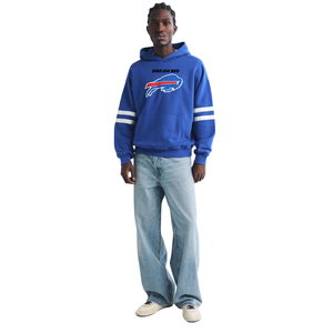 Sudadera con Capucha Varsity Azul Rey Unisex Personalizada, 100% Algodón, Bolsillo Grande, Logotipo Deportivo, Ropa Urbana, Fabricante OEM de Marca Privada - Product Image 1
