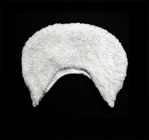 Silla de Montar Española Modelo SRS0017 con Acolchado de Piel de Oveja, Estructura de Fibra de Vidrio, Cuero, para Montar a Caballo, con Funda de Lana Blanca - Product Image 3
