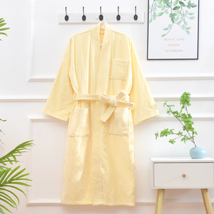 Albornoz de Lujo para Mujer, Cálido de Invierno, Tipo Pijama, Bata de Ducha, Bata de Noche, con Cuello Chal, de Felpa Suave, Bata de Spa - Product Image 4