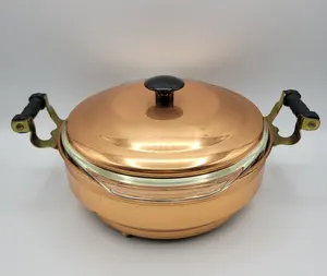 หม้อตุ๋นสแตนเลสคุณภาพส่งออกพร้อมฝาปิด |   เหมาะสำหรับการขายส่ง การสร้างแบรนด์ OEM และตลาดโลก - Product Image 1