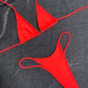 Unisex High Quality Customize Swimmer Bikini Set Bra and Underwear With Customize Logo Beach wear Bikini - Product Image 4