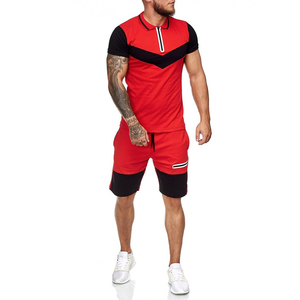 Conjunto de Pantalones Cortos y Polo con Cierre de Cremallera para Hombre, Tendencia 2026, Verano, Transpirable, Algodón, Corte Ajustado, Alta Calidad, Logotipo Personalizado - Product Image 6