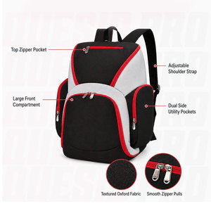 Sports Backpack Basketball Bag with <b>Ball</b> Compartment Soccer <b>Training</b> Backpack Multi Functional Custom Logo Team Gear Waterproof - Product Image 6