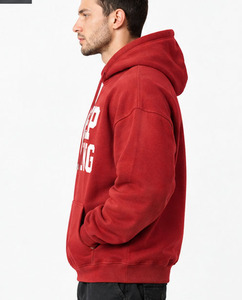 <b>Oversized</b> Printed Cotton <b>Hoodie</b> 100% Cotton Street Wear Baggy Loose Fit Hood Casual <b>Oversized</b> Printing <b>Long</b> Sleeve Hoody Men's - Product Image 6