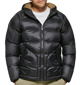 Nueva Chaqueta Acolchada de Invierno para Hombre, Gruesa y Formal, 100% Algodón/Poliéster, Diseño Frontal con Logotipo Personalizado, de Fabricante OEM - Product Image 2