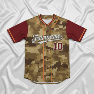 Maillot de baseball respirant brodé sur mesure pour enfants, options grandes tailles disponibles, protection, OEM, personnalisation automatisée - Product Image 3