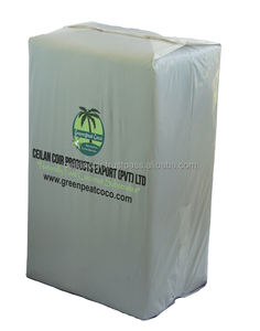 Paca de Fibra de Coco de Baja Compresión de 25 kg para Cultivo Hidropónico, Acondicionamiento del Suelo, Material 100% Ecológico y de Primera Calidad - Product Image 1